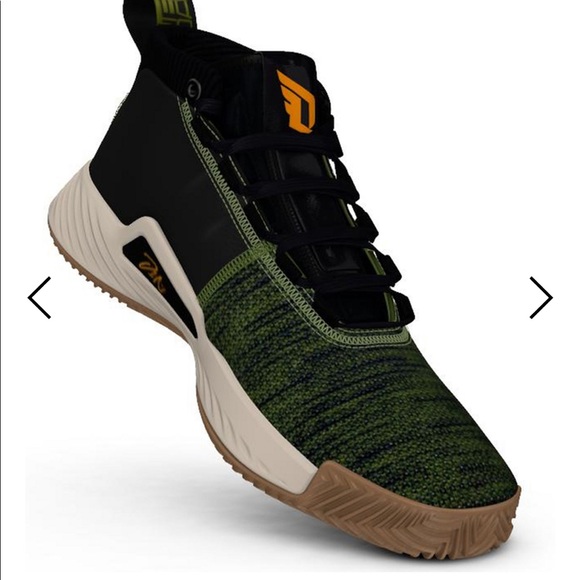 NWT Mens Adidas Dame 5 Basketball Sneaker - Picture 6 of 8